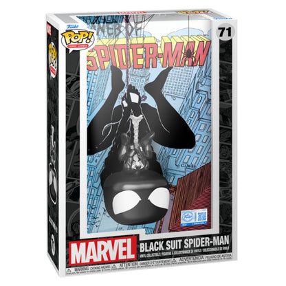 Marvel - Black Suit Spider-Man Web of Spider-Man #08 Pop! Comic Covers Vinyl