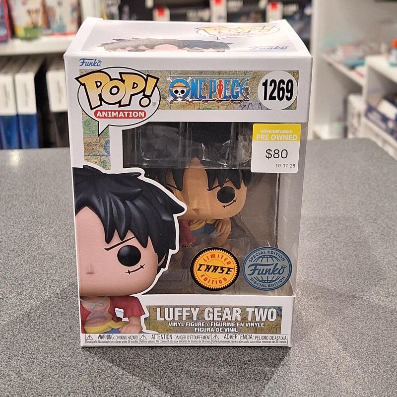 One Piece - Luffy Gear Two US Exclusive CHASE Pop! Vinyl