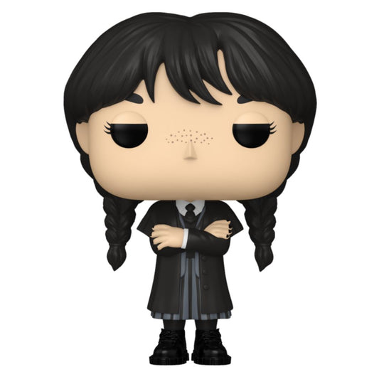Wednesday (2022) - Wednesday Addams (Black Coat) (Season 2) Pop! Vinyl