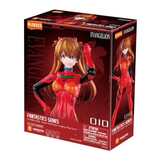 Blokees - Evangelion Asuka Shikinami Langley(Plug Suit) Fantastics Series Mode