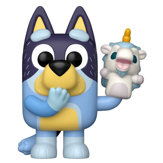 Bluey - Bandit with Unicorse Pop! Vinyl