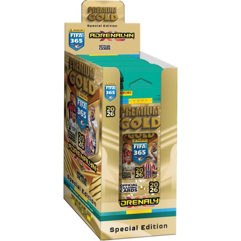 FIFA 365 Adrenalyn XL 2026 Soccer Premium Gold Ecoblister