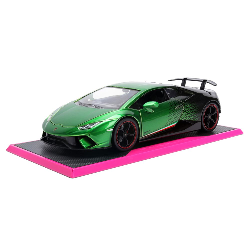 Pink Slips - 1:24 - Lamborghini Huracan (Green) Diecast Vehicle