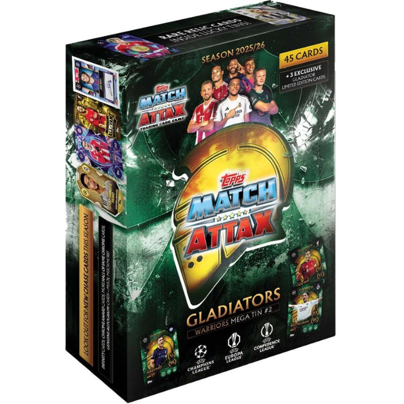 UEFA MA Champions League 2025/2026 Gladiators Edition Mega Tin