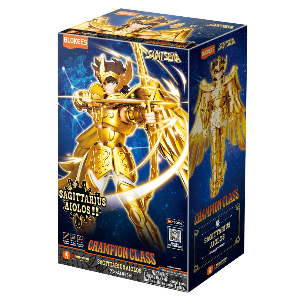 Blokees Figures - Saint Seiya 10 Champion Class Sagittarius Aiolos
