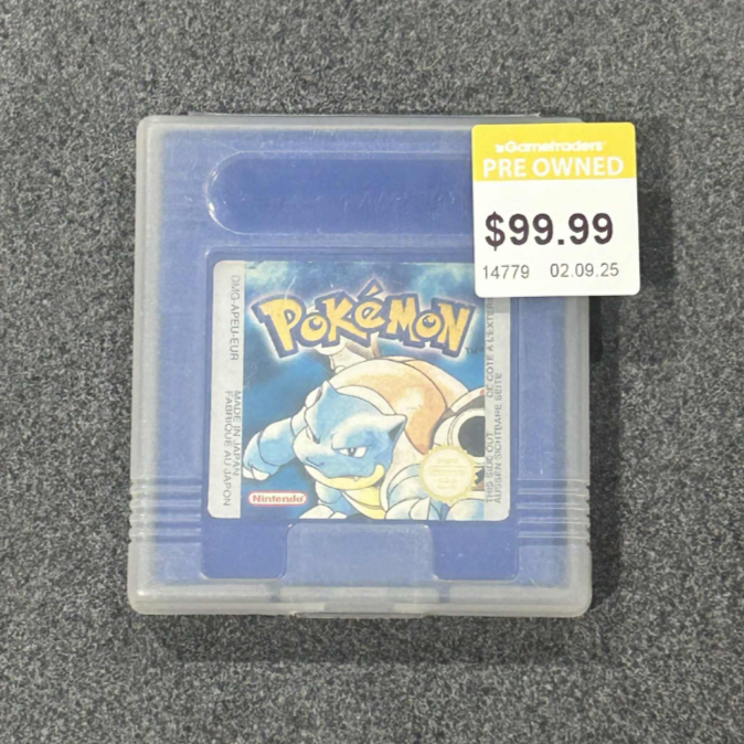 Pokemon Blue Gametraders Rouse Hill Pokemon Blue Gametraders Rouse Hill