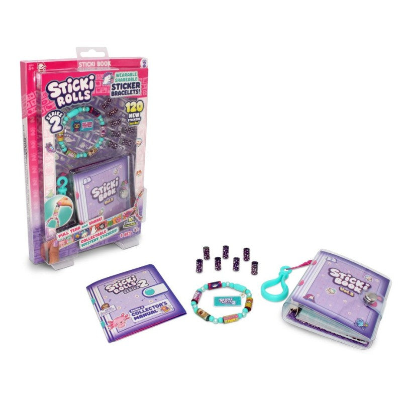 Sticki Rolls Sticki Book Pack SERIES 2