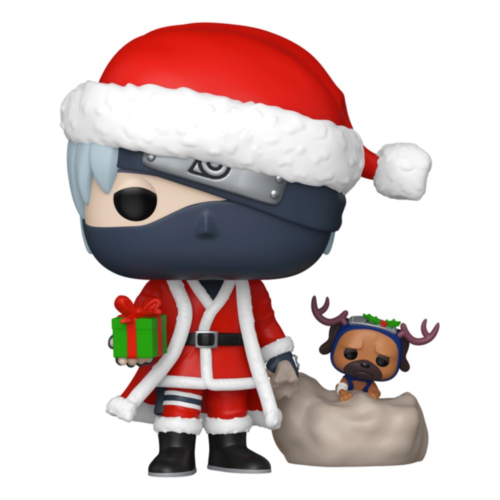 Naruto: Shippuden - Kakashi Hatake with Pakkun Holiday Pop! Plus