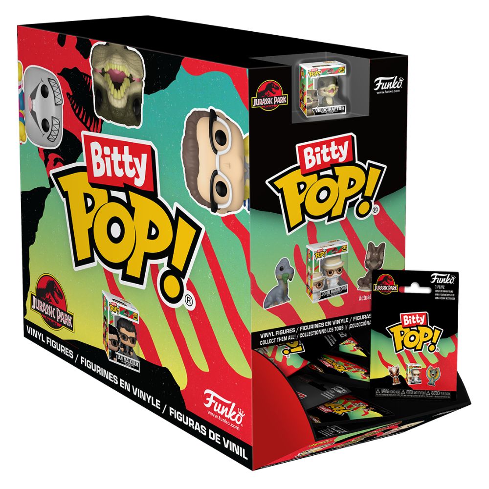 Jurassic Park - Bitty Pop! Vinyl Blind Bag Assortment (1 Unit)