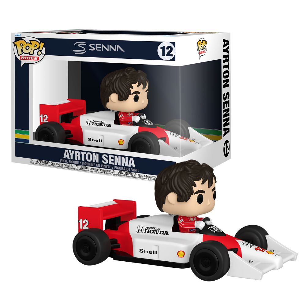 F1: Formula 1: McLaren - Ayrton Senna with Race Car Pop! Ride