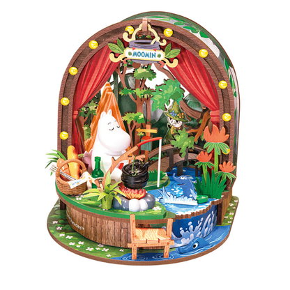 Robotime Diy Mini House Moomintrolls Forest Camp