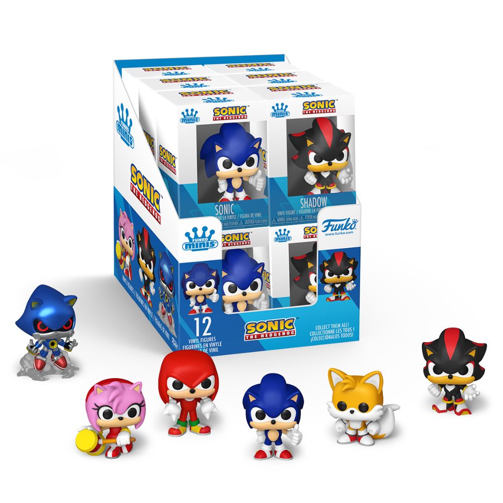 Sonic the Hedgehog - Funko Minis 3 Inch Vinyl Figure (One Unit)