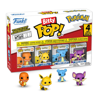 Pokemon - Charmander Bitty Pop! Vinyl 4 Pack