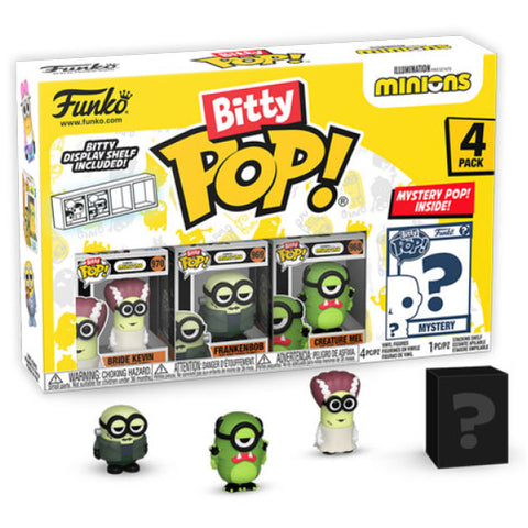Image of Minions - Frankenbob Bitty Pop! 4-Pack