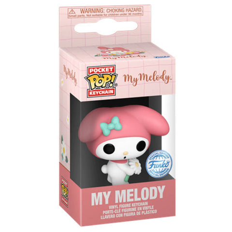 Image of Hello Kitty - My Melody (Spring Time) US Exclusive Pop! Keychain