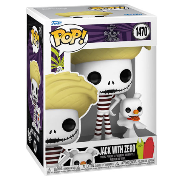Nightmare Before Christmas - Jack with Zero (Halloweentown Beach) Pop! Vinyl