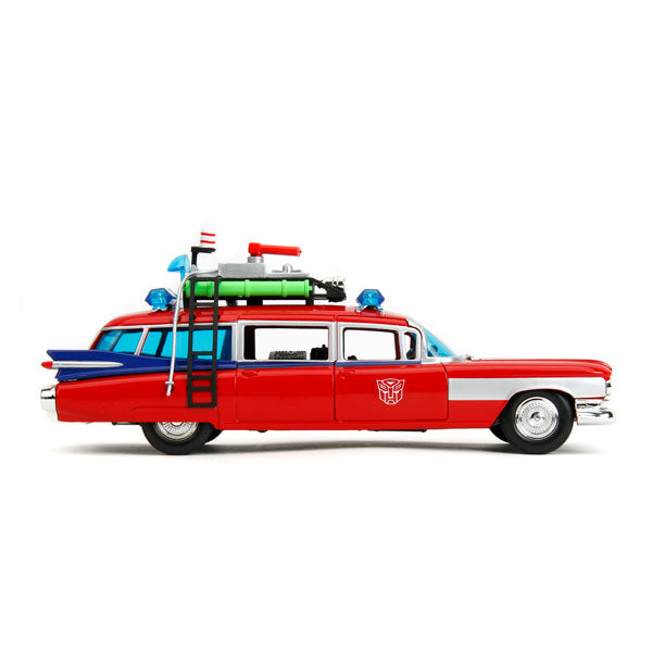 Hollywood Rides Ghostbusters ECTO 1 Optimus Prime 1 24 Mash up Diecast Gametraders Rouse Hill
