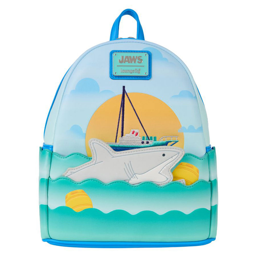 Loungefly - Jaws - 50th Anniversary Mini Backpack