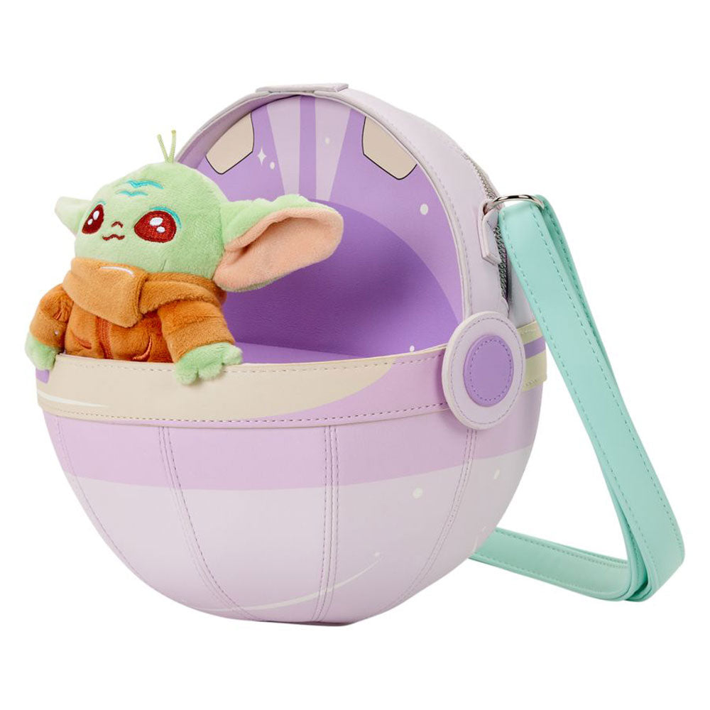 Loungefly - Star Wars: Mandalorian - Grogu Figural Plush Crossbody Bag