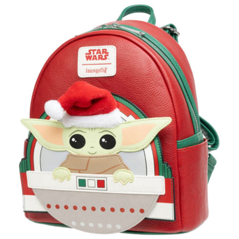 Image of Loungefly - Star Wars - Santa Grogu US Exclusive Mini Backpack