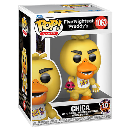 Five Nights at Freddy's: (2023 Movie) 10th Anniversary - Chica with Cupcake Pop! Vinyl