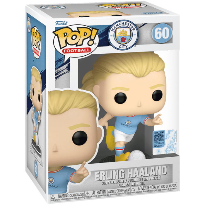 Football (Soccer): Manchester City - Erling Haaland (Kicking) Pop! Vinyl