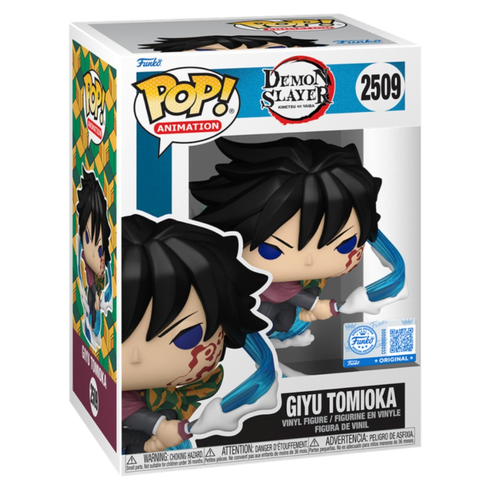 Demon Slayer: Infinity Castle – Giyu Tomioka (Water Breathing) US Exclusive Pop! Vinyl