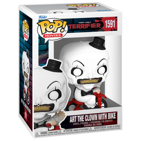 Terrifier - Art the Clown with Bike Pop! Vinyl