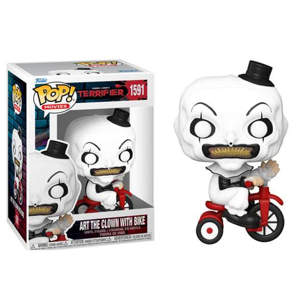 Terrifier - Art the Clown with Bike Pop! Vinyl