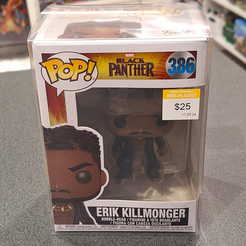 Image of Black Panther - Erik Killmonger Pop! Vinyl