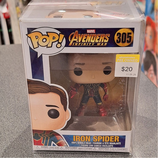 Avengers 3: Infinity War - Iron Spider Unmasked Pop! Vinyl