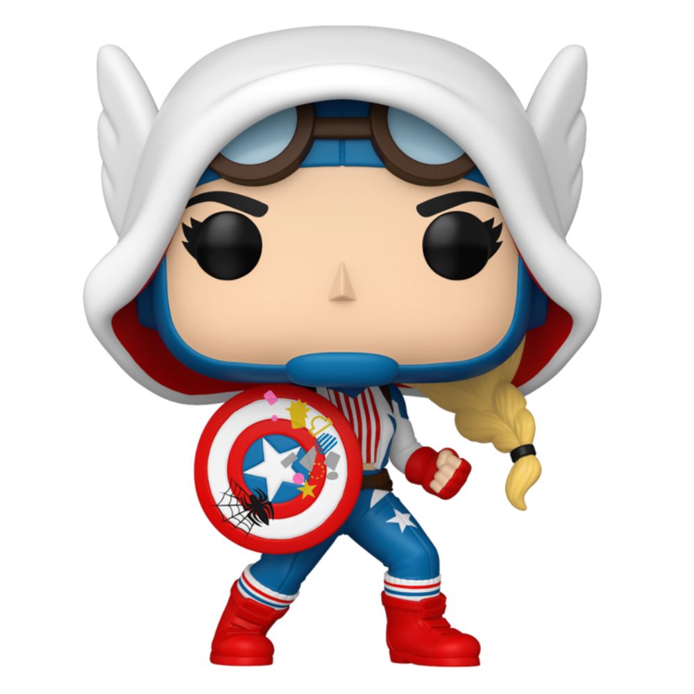 Marvel Comics: Spider-Gwen: Gwenverse (2022) - Captain America Gwen Pop! Vinyl