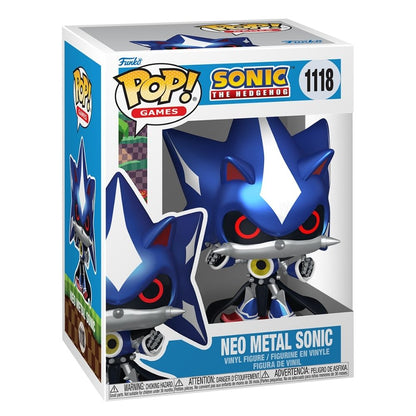 Sonic The Hedgehog - Neo Metal Sonic (Metallic) Pop! Vinyl