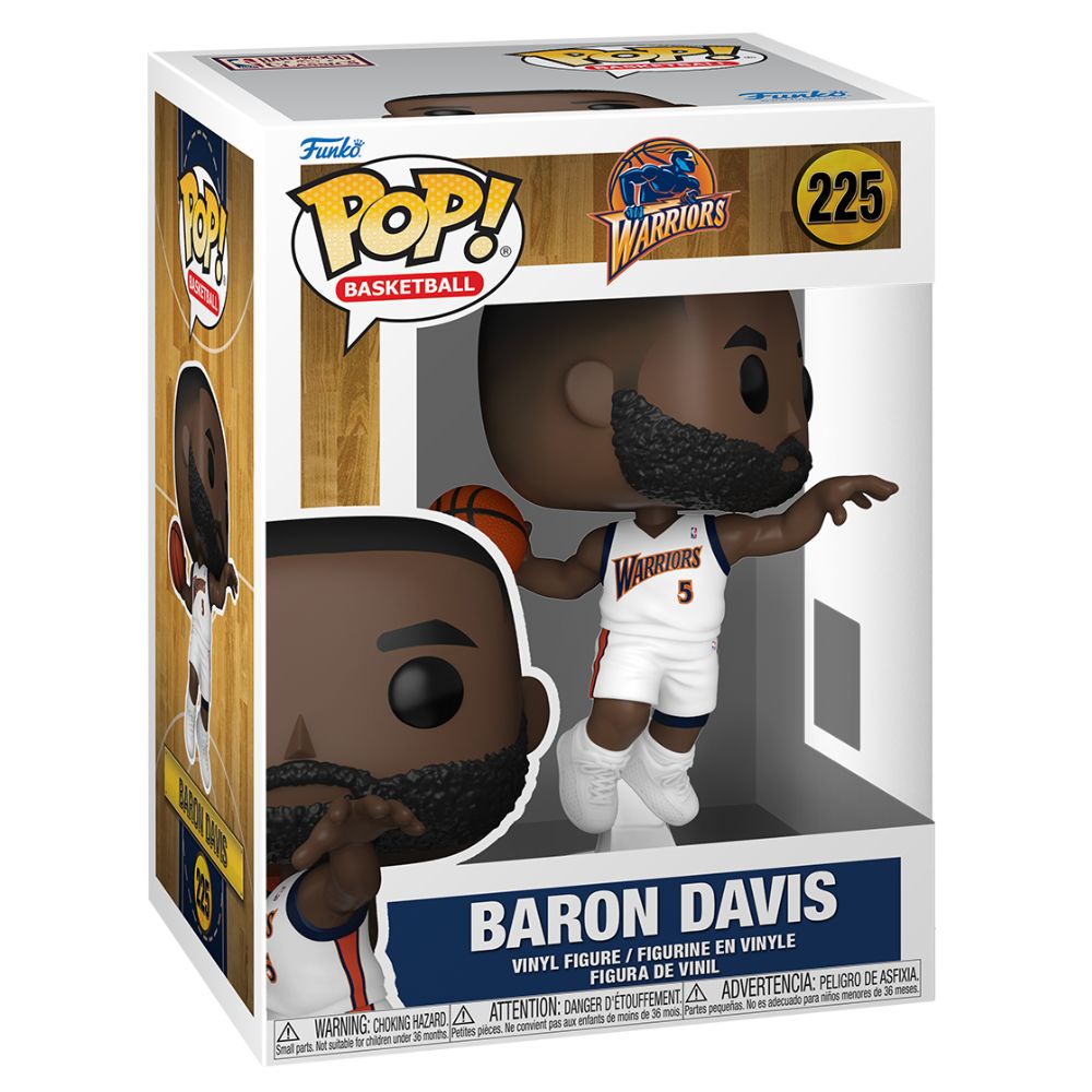 NBA Basketball: Legends - Baron Davis Golden State Warriors Pop! Vinyl