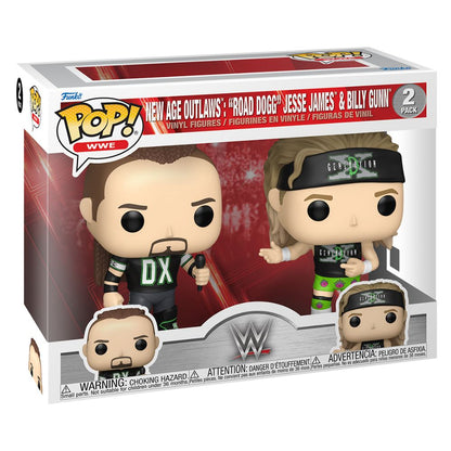 WWE: New Age Outlaws - Road Dogg Jesse James & Billy Gunn Pop! Vinyl 2 Pack