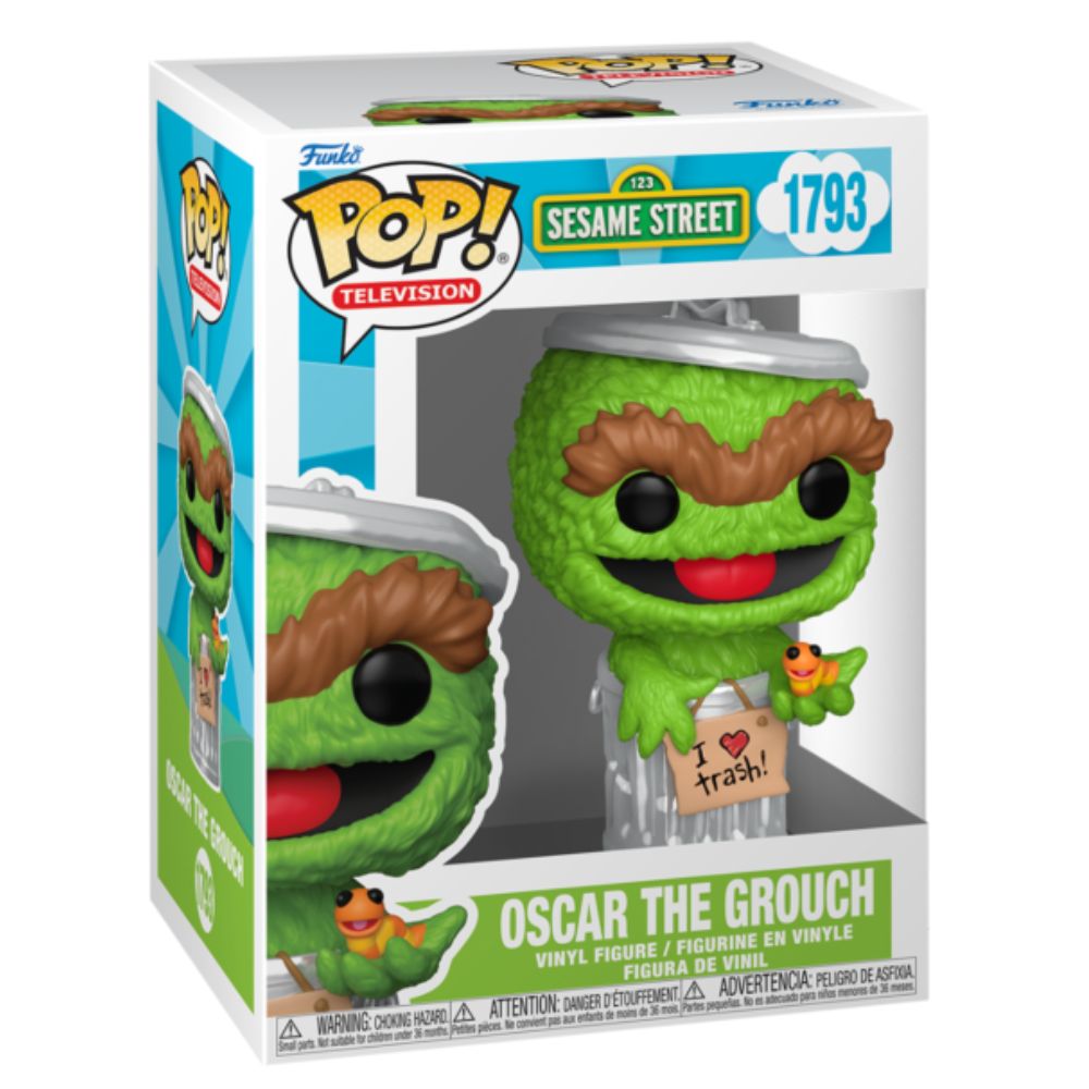 Sesame Street - Oscar the Grouch with Slimey Pop! Vinyl