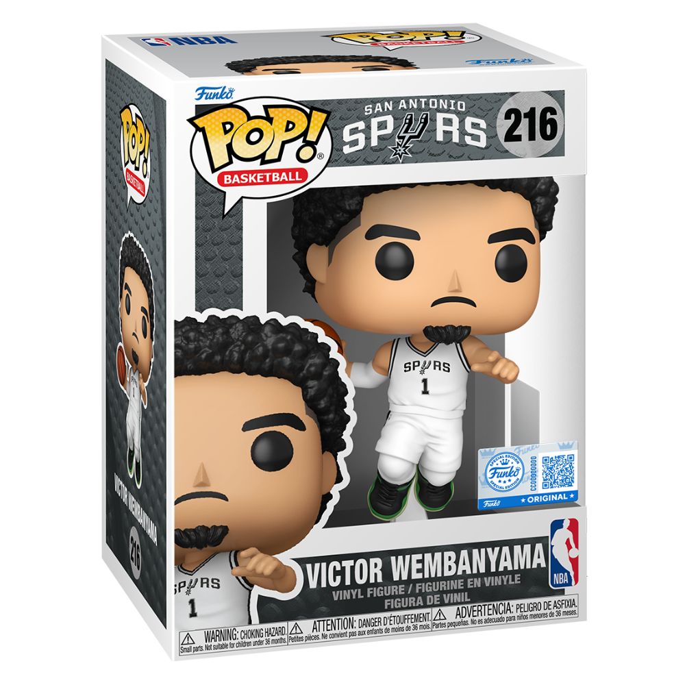 NBA Basketball - Victor Wembanyama (San Antonio Spurs) US Exclusive Pop! Vinyl