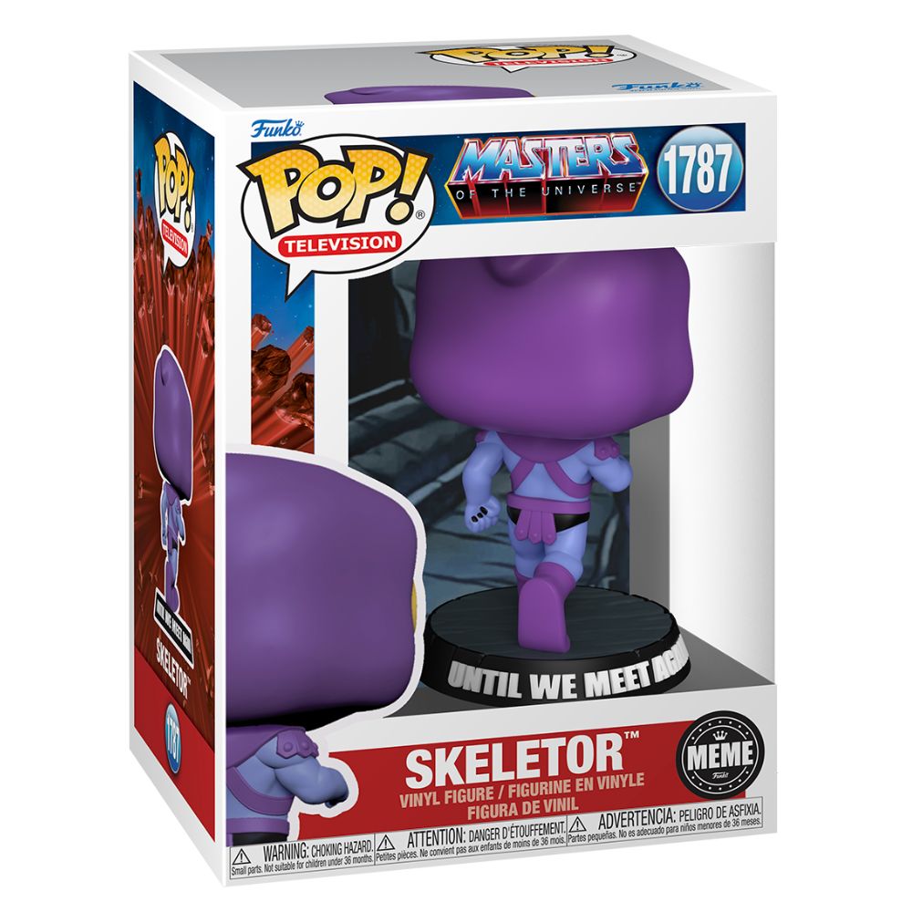 Masters of the Universe - Skeletor (Until We Meet Again) Meme US Exclusive Pop! Vinyl