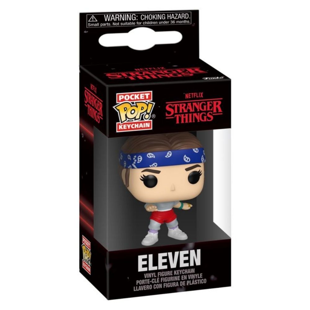 Stranger Things - Eleven with Bandana (Season 5) Pocket Pop! Keychain