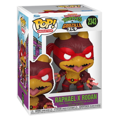Godzilla x Teenage Mutant Ninja Turtles - Raphael x Rodan Pop! Vinyl