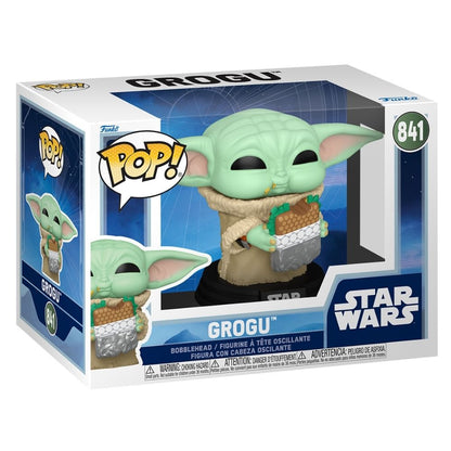 Star Wars: The Mandalorian & Grogu (2026) - Grogu with Snack Pop! Vinyl