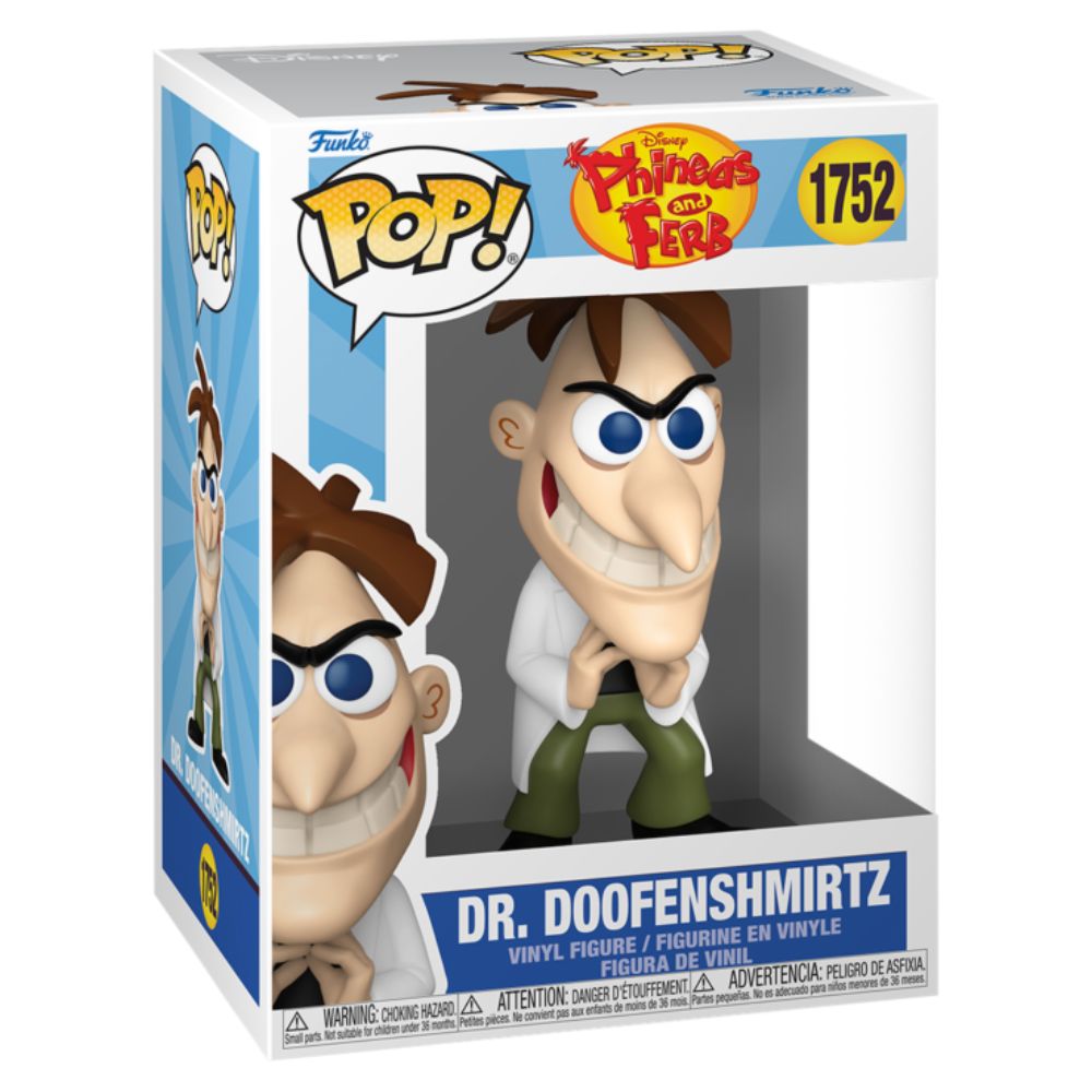 Phineas and Ferb - Dr Doofenshmirtz Pop! Vinyl