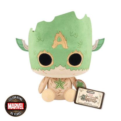 Marvel 85th Anniversary - We Are Groot - Groot Captain America 7 Inch Pop! Plush