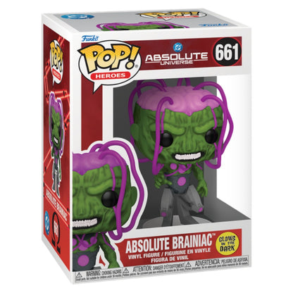 Absolute Universe - Absolute Brainiac Glow in the Dark Pop! Vinyl
