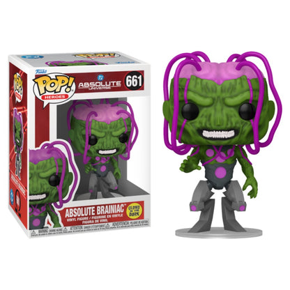 Absolute Universe - Absolute Brainiac Glow in the Dark Pop! Vinyl