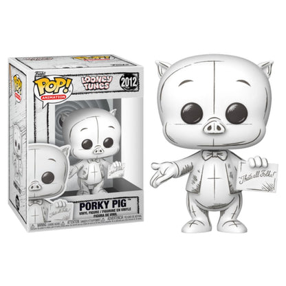 Looney Tunes: Sketched - Porky Pig Pop! Vinyl