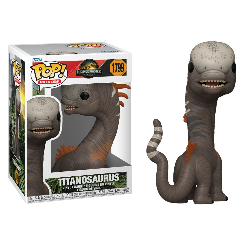 Jurassic World: Rebirth (2025) - Titanosaurus Pop! Vinyl