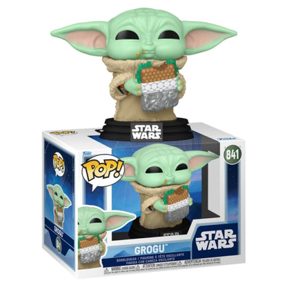 Star Wars: The Mandalorian & Grogu (2026) - Grogu with Snack Pop! Vinyl