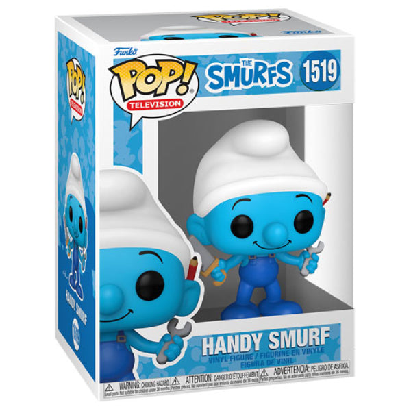 The Smurfs (1981) - Handy Smurf Pop! Vinyl