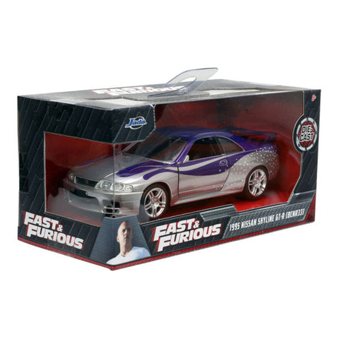 Image of Fast & Furious - 1995 Nissan Skyline GT-R R33 1:32 Scale